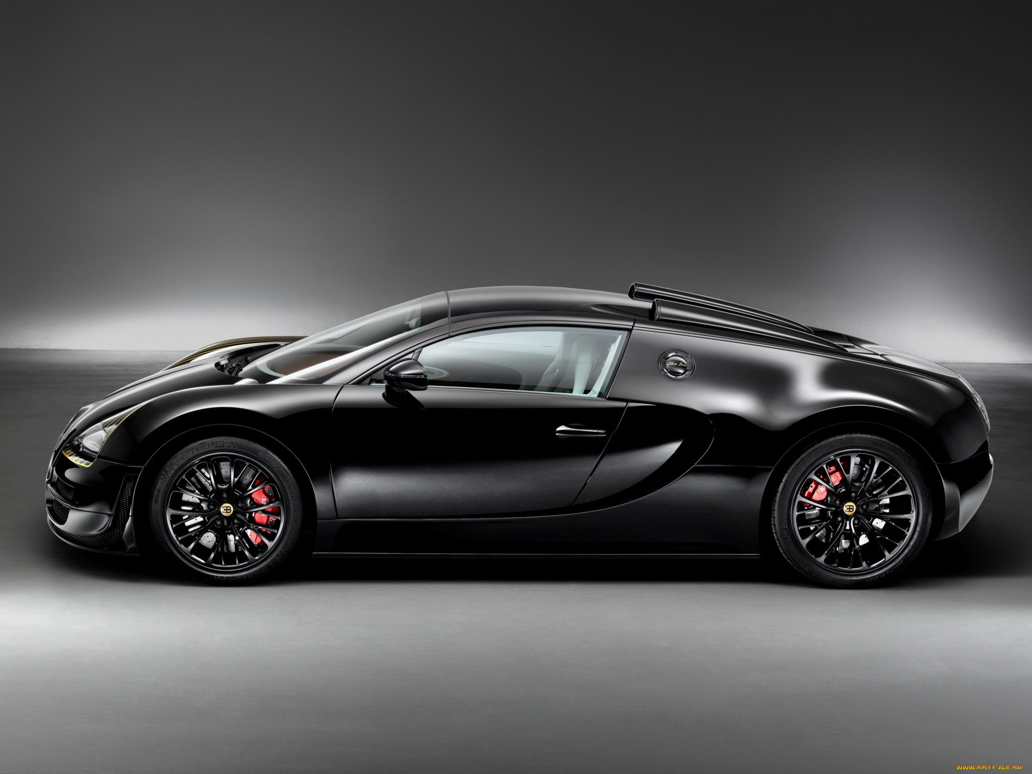 , bugatti, veyron, grand, , 2014, black, bess, sport, roadster, vitesse